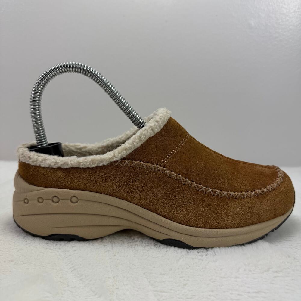 Easy Spirit T-Slip TravelTime Women’s Slippers Brown Size 6.5